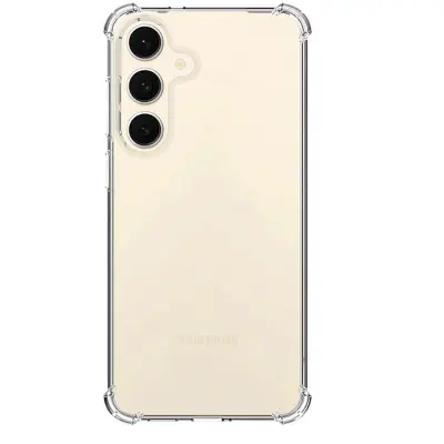 Samsung, Ultra tanek zaščitni ovitek za Galaxy S25 FE, udoben in odporen proti udarcem, Prozorno