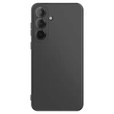 Ovitek za Galaxy S26 Plus z brezžičnim polnjenjem in mehko notranjostjo, Črna