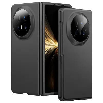 Ovitek za Honor Magic V5, trd, združljiv z brezžičnim polnjenjem, Črna