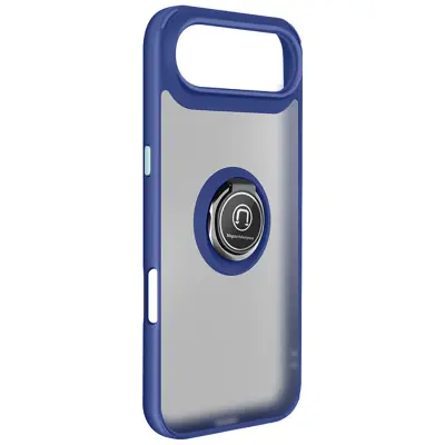 Ovitek za iPhone Air z obročastim stojalom in magnetnim nastavkom, Modra