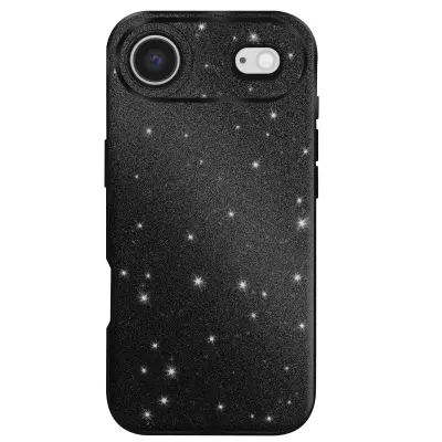 Ovitek za iPhone Air, dvobarvna zasnova in bleščeča obdelava, Črna