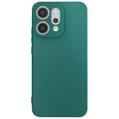 Mehak silikonski ovitek za Oppo Reno 14 Soft-Touch, Zelena