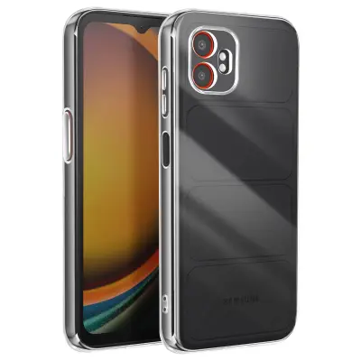 Tanek Ovitek Slim Case za Samsung Galaxy Xcover 7 Pro iz Ultra Tanka Silikona, Prozorno