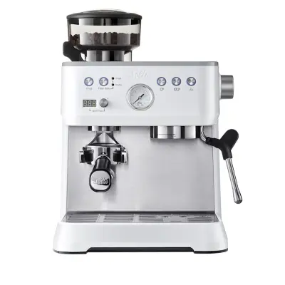 Solis Grind & Infuse Perfetta White espresso aparat