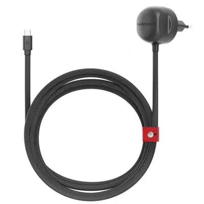 Twelve south, Stenski polnilec PowerCord 3M USB-C 30W PD 3.0, Črna