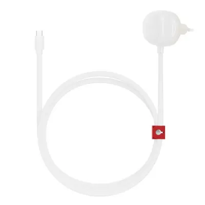 Twelve south, Stenski polnilec PowerCord 3M USB-C 30W PD 3.0 z vgrajenim kablom, Bela