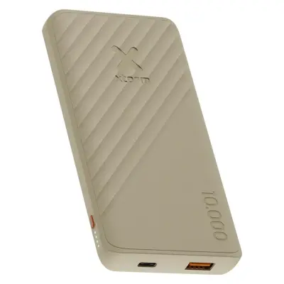 Xtorm, Zunanja baterija 10000mAh model Go2 15W USB-C / USB-A, Bež