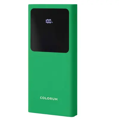 Forever, Powerbank 10 000mAh USB QC OUT in USB-C PD IN/OUT z Micro-USB IN, Zelena