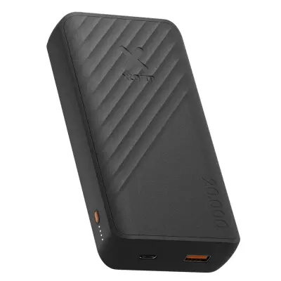 Xtorm, Powerbank 20.000 mAh s hitrim polnjenjem 15W, združljiv z iPhone in Android, Črna