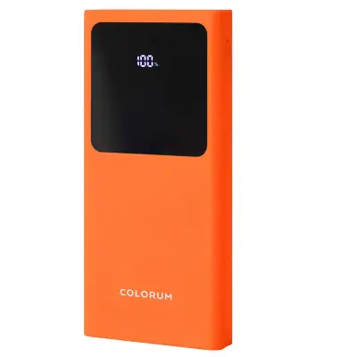 Forever, Powerbank 10 000mAh USB QC OUT in USB-C PD IN/OUT z Micro-USB IN, Oranžna