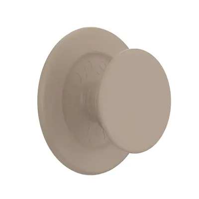 PopSockets, PopGrip MagSafe nosilec za pametni telefon iz kolekcije Soft Touch, Bež