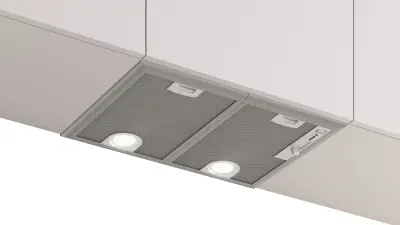 Popolnoma vgradna napa BOSCH DHL555BM, Serie 4, kovinsko srebrna