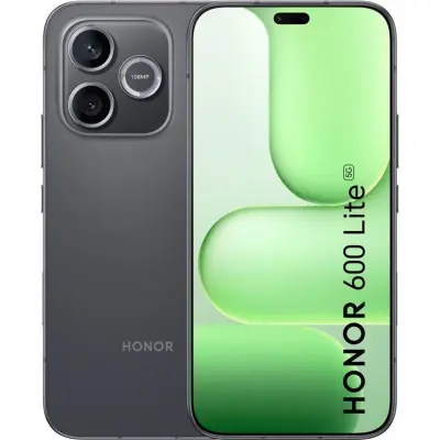 HONOR 600 Lite 5G 8GB/256GB žametno črna