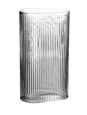 Vaza steklo Serenite 15,5x9x28 cm prosto