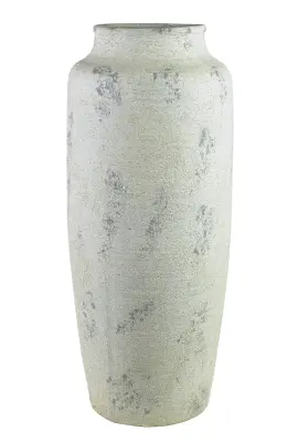 Vaza keramika Evro 28,5x28,5x68,5 cm siva 1 kos