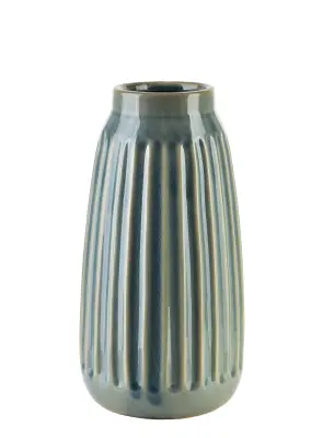 Vaza keramika Arina Light 15x15x28,5 cm bež 1 kos