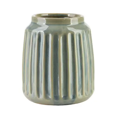 Vaza keramika Arina Light 11x15,5x18 cm bež 1 kos