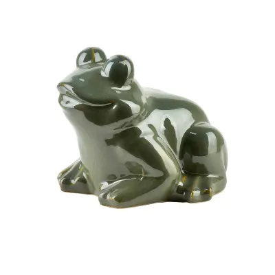 Mave Green Keramična Figura Žabe 16X15,5X13Cm