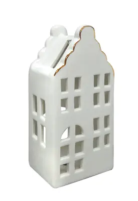 Hytte Hiša S Svetilko 8X6Xh16,8 Cm