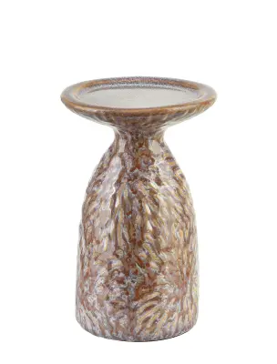 Svečnike Yarine Beige 10,5X8,5X16,5Cm