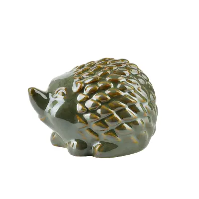 Mave Green Keramična Figura Ježka 10X8X7Cm