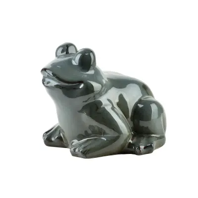 Mave Blue Keramična Figura Žabe 16X15,5X13Cm