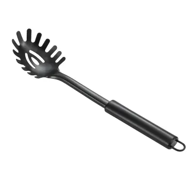 Žlica za testenine Nerjaveče jeklo Modern Kitchen 30x6,5 Črna 1