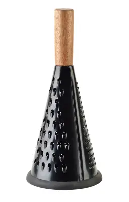 Strgalo iz nerj. jekla Modern Kitchen 12x12x27,5 črno 1 kos