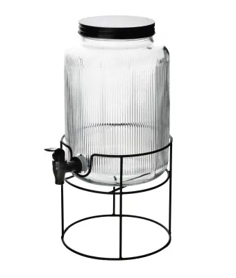 Sokarnik steklo Modern Kitchen 5,2L prozoren 1 kos