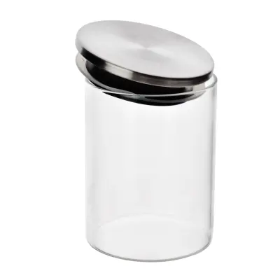 Skozi s Kozarec Steklo MODERN KITCHEN 7x7x8,5 cm прозирно 1 kos