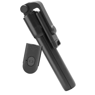 Setty, Palica za selfie 67 cm s stojalom in daljinskim upravljalnikom Bluetooth, Črna