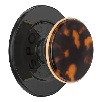 PopSockets, PopGrip MagSafe magnetno stojalo in funkcija integriranega stojala za selfije, Rjava