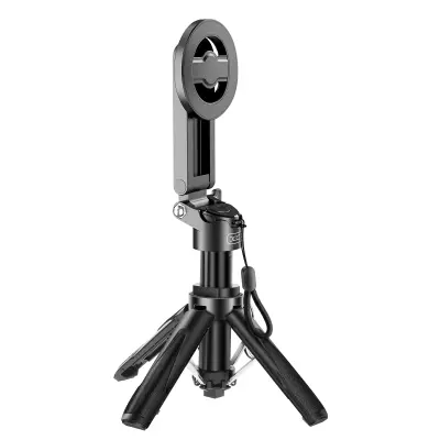 XO, Magnetno stojalo za stativ 4-v-1 z Bluetooth sprožilcem, Črna