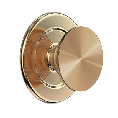 PopSockets, Držalo PopGrip MagSafe za pametni telefon Kolekcija Radial Aluminium, Zlata