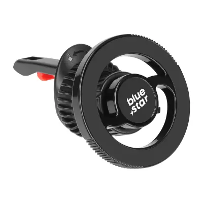 Blue Star, Nosilec za avto MagSafe Ventilacijska rešetka Zaklepanje vrtenja, Črna