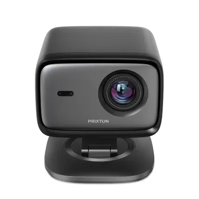 PRIXTON Prenosni Projektor WiFi Monet, 12.000 lumnov, 400 ANSI lumnov, Full HD 1080p LED, Daljinski upravljalnik, 40” do 150”