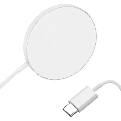 Mayaxess, Magnetni Magsafe polnilnik za iPhone 17 Pro 15W, Bela