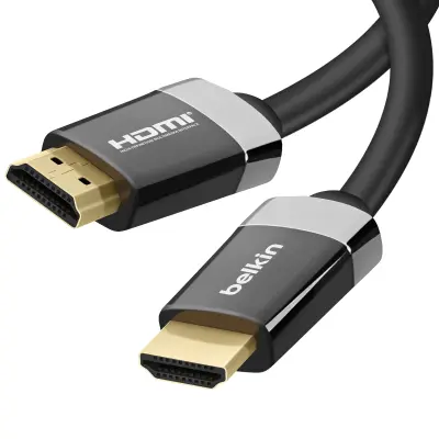 Belkin, Video kabel Visoka hitrost Visoka ločljivost 4K 2m, Črna