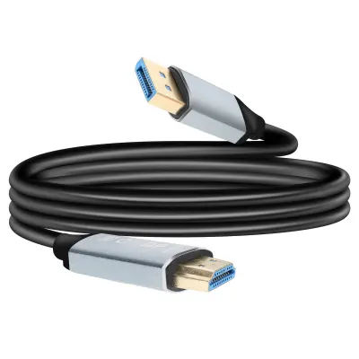 LinQ, Kabel HDMI na DisplayPort visoke ločljivosti 4K 1,8m, Črna