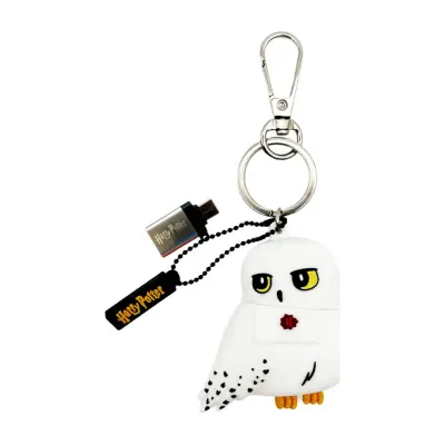 Wondee, obesek za ključe USB 3.2 32GB Hedwig, Bela
