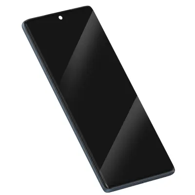 Motorola, Celoten originalni zaslon za Motorola Edge 50 Fusion s steklom in ohišjem, Bleu foncé