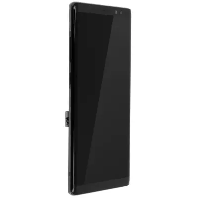 Samsung, Originalni celoten zaslon za Galaxy Note 8 LCD na dotik s steklom in ohišjem, Črna