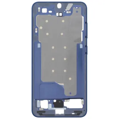 Samsung, Sredinsko ohišje za Galaxy S25, originalni vzdržljiv nadomestni del, Modro morsko