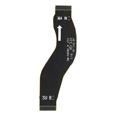 Samsung, Originalni priključni kabel matične plošče za Galaxy S22 Ultra Service Pack, Črna