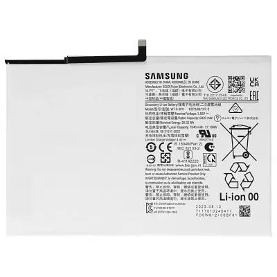 Samsung, Nadomestna baterija za Galaxy Tab A9 Plus Li-ion 7040mAh Service Pack, Bela