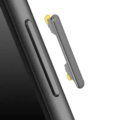 Samsung, Nadomestni stranski gumb za glasnost za Galaxy A53 Service Pack, Črna