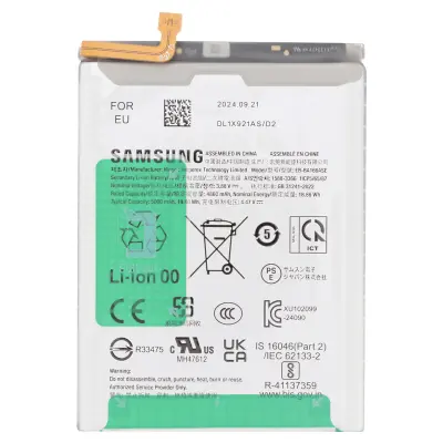 Samsung, Originalna baterija za Galaxy A26 5000mAh model EB-BA266ABY Service Pack, Siva