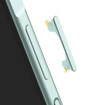 Samsung, Originalni nadomestni gumb za glasnost Galaxy A26 Service Pack, Vodno zelena