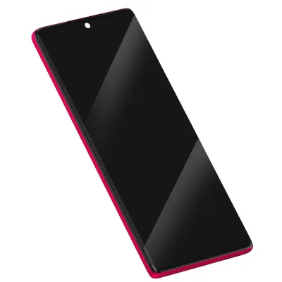 Motorola, Celoten originalni zaslon za Motorola Edge 50 Fusion s steklom in ohišjem, Roza