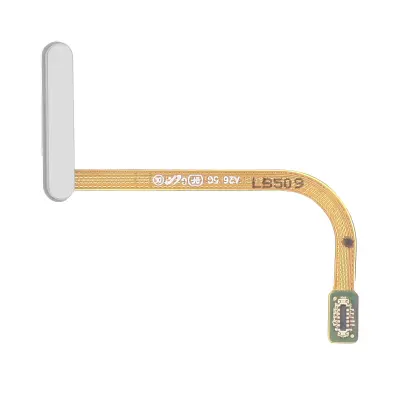 Samsung, Bralnik prstnih odtisov za Galaxy A26, originalni nadomestni del, Bela